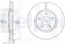 DELPHI Disc frana DELPHI BG3716 (BG3716) - fixbox