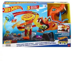 Mattel Hot Wheels: Kobratámadás a pizzériában pályaszett (234008)