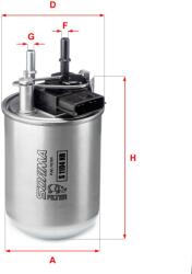 SOFIMA Filtru combustibil SOFIMA S 1104 NR (S 1104 NR) - fixbox