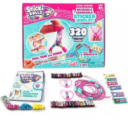 Sticki Rolls: Nagy ékszerkészítő készlet matricákkal - 320 db-os