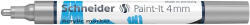 Schneider Dekormarker, akril, 4 mm, SCHNEIDER "Paint-It 320", ezüst (120254)