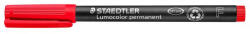 STAEDTLER Alkoholos marker, OHP, 0, 6 mm, STAEDTLER "Lumocolor® 318 F", piros (318-2)