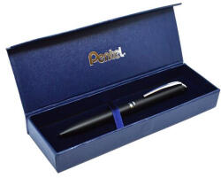 Pentel Zseléstoll, 0, 35 mm, rotációs, fekete tolltest, PENTEL "EnerGel BL-2007" kék (BL2007A-AK) - kreativjatek