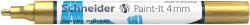 Schneider Dekormarker, akril, 4 mm, SCHNEIDER "Paint-It 320", arany (COTSC320A)