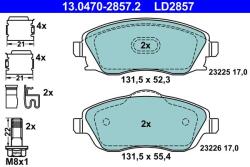 ATE Set placute frana ATE 13.0470-2857.2 (13.0470-2857.2)