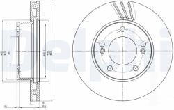 DELPHI Disc frana DELPHI BG4207 (BG4207) - fixbox