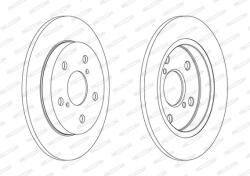FERODO Disc frana FERODO DDF1788C (DDF1788C)