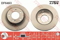 TRW Disc frana TRW DF6463 (DF6463) - fixbox