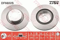 TRW Disc frana TRW DF6602S (DF6602S)