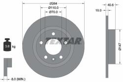 TEXTAR Disc frana TEXTAR 92186403 (92186403)