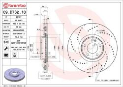 BREMBO Disc frana BREMBO 09. D762.10 (09.D762.10)