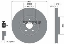 TEXTAR Disc frana TEXTAR 92119405 (92119405)