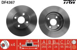 TRW Disc frana TRW DF4367 (DF4367) - fixbox