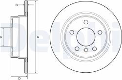 DELPHI Disc frana DELPHI BG4649C (BG4649C) - fixbox