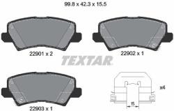 TEXTAR Set placute frana TEXTAR 2290101 (2290101)