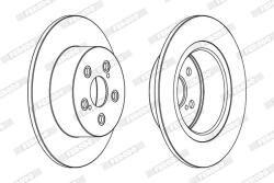FERODO Disc frana FERODO DDF1556C (DDF1556C)