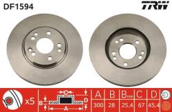 TRW Disc frana TRW DF1594 (DF1594) - fixbox