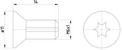 TEXTAR Surub, disc frana TEXTAR TPM0012 (TPM0012) - fixbox