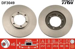 TRW Disc frana TRW DF3049 (DF3049) - fixbox