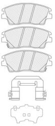 FERODO Set placute frana FERODO FDB5274 (FDB5274)