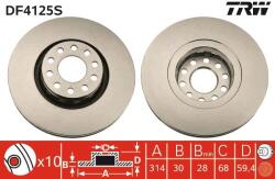 TRW Disc frana TRW DF4125S (DF4125S)