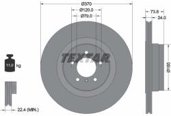 TEXTAR Disc frana TEXTAR 92155203 (92155203)