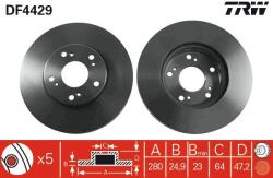 TRW Disc frana TRW DF4429 (DF4429) - fixbox