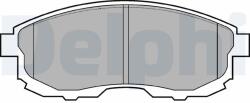 DELPHI Set placute frana DELPHI LP812 (LP812)