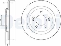 DELPHI Disc frana DELPHI BG4749C (BG4749C) - fixbox