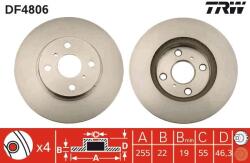TRW Disc frana TRW DF4806 (DF4806) - fixbox