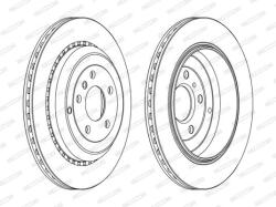 FERODO Disc frana FERODO DDF1531C (DDF1531C)