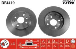 TRW Disc frana TRW DF4410 (DF4410) - fixbox