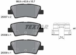 TEXTAR Set placute frana TEXTAR 2533709 (2533709)