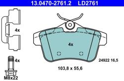 ATE Set placute frana ATE 13.0470-2761.2 (13.0470-2761.2)