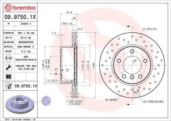 BREMBO Disc frana BREMBO 09.9750. 1X (09.9750.1X)