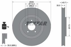 TEXTAR Disc frana TEXTAR 92271203 (92271203)