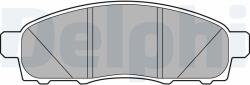 DELPHI Set placute frana DELPHI LP3285 (LP3285)