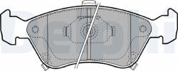 DELPHI Set placute frana DELPHI LP1231 (LP1231)