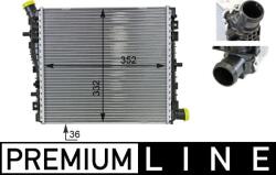 MAHLE Radiator, racire motor MAHLE CR 78 000P (CR 78 000P)