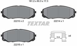 TEXTAR Set placute frana TEXTAR 2221301 (2221301)