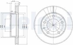 DELPHI Disc frana DELPHI BG2779 (BG2779) - fixbox
