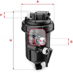 SOFIMA Filtru combustibil SOFIMA S 5108 GC (S 5108 GC) - fixbox