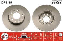 TRW Disc frana TRW DF1119 (DF1119) - fixbox