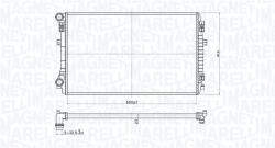 Magneti Marelli Radiator, racire motor MAGNETI MARELLI 350213173400