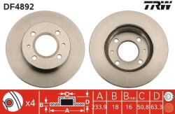 TRW Disc frana TRW DF4892 (DF4892) - fixbox