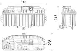 MAHLE Vas de expansiune, racire MAHLE CRT 265 000P (CRT 265 000P)