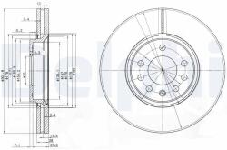 DELPHI Disc frana DELPHI BG3772C (BG3772C) - fixbox