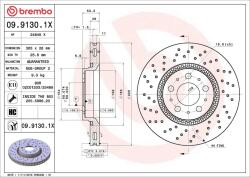 BREMBO Disc frana BREMBO 09.9130. 1X (09.9130.1X)