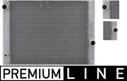 MAHLE Radiator, racire motor MAHLE CR 580 000P (CR 580 000P)