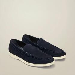 Charles Tyrwhitt Suede Slip-On Loafers - Navy - 42